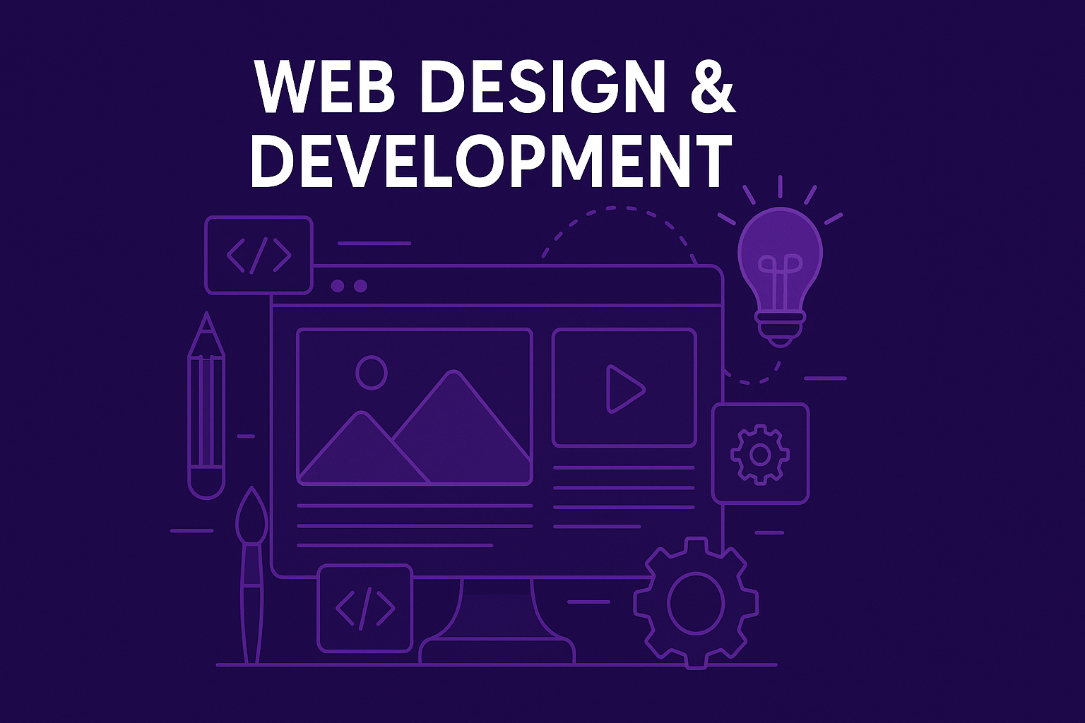 Web Design And Development Featured Image